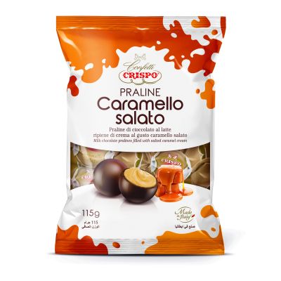 Czekoladki Praline Caramello Salato 115g - Crispo