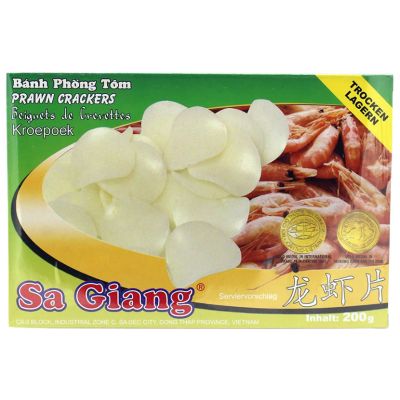 Chipsy krewetkowe Prawn Crackres 200g - Sa Giang