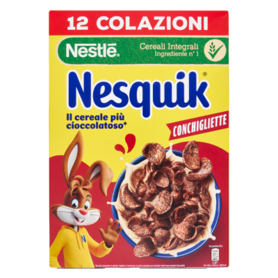 Płatki śniadaniowe czekoladowe Cerali Choco Waves 375g - Nesquik