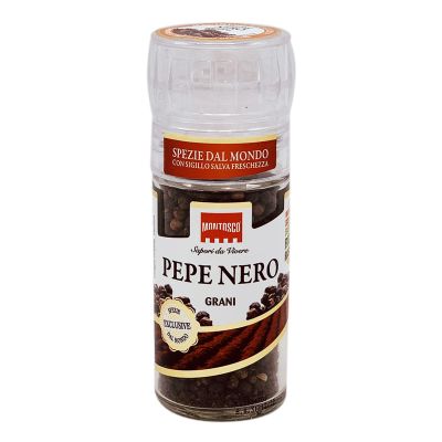 Pieprz czarny młynek Pepe Nero Grani 43g - Montosco