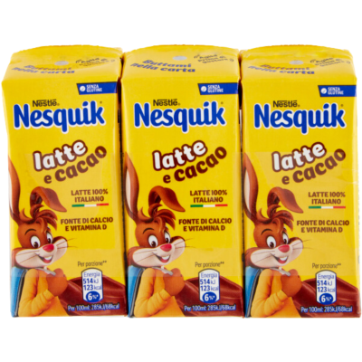 Napój mleczno kakaowy Latte e Cacao Nesquik 3x180ml - Nestle