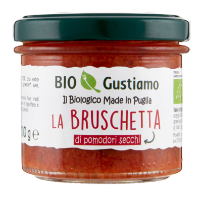 Krem z suszonych pomidorów la Bruschetta Crema di Pomoroi Secchi 100g - Bio Gustiamo