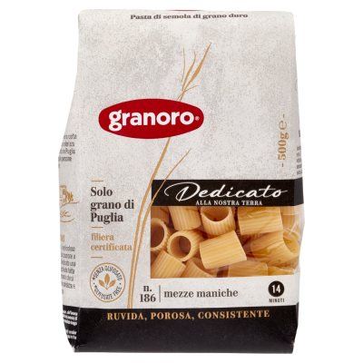 Makaron Dedicato Maniche N.186 500g - Granoro