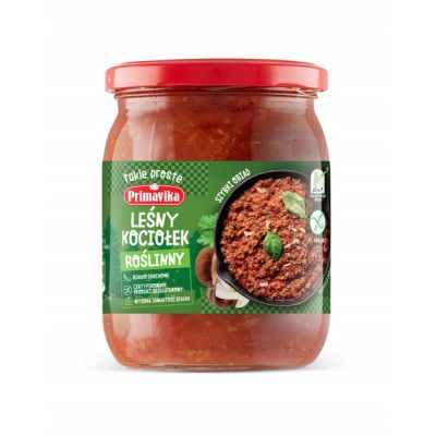 Leśny kociołek gulasz wegański 470g - Primavika