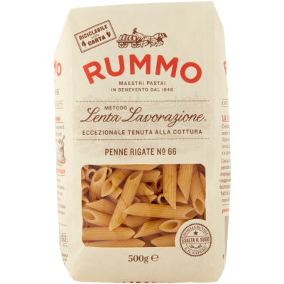 Makaron Penne Rigate n. 66 500g - Rummo