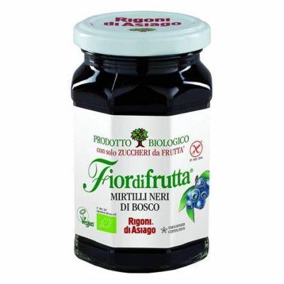 Rigoni Di Asiago Konfitura z Jagód Czarnych 250g - Mirtilli Nei