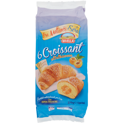 Croissant Albicocca 270g - Divella