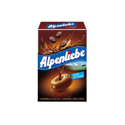 Cukierki kawowe Espresso bez cukru 49g - Alpenliebe