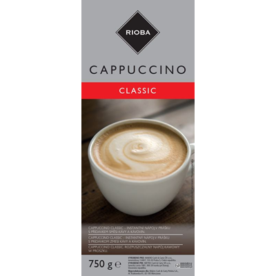 Cappuccino Classic 750g - Rioba