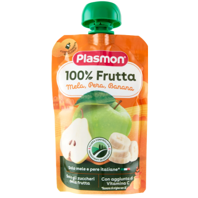 Mus owocowy Pouch Frutta Mista 100g - Plasmon