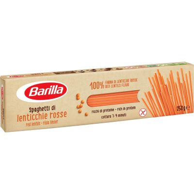 Barilla Makaron Spaghetti Lentejas Rojas 250g - Innowacyjna Formuła