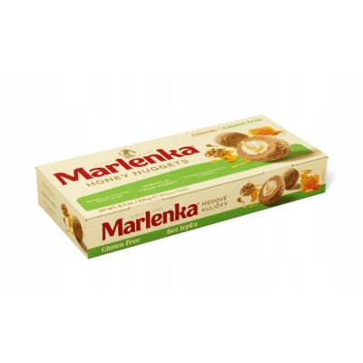 Bez glutenu Kulki miodowo-orzechowe 235 g - Marlenka