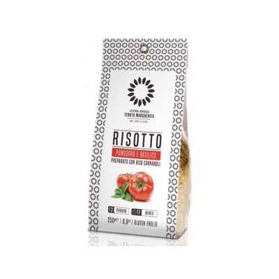 Risotto Tomato and Basil Riso Carnaroli 250g - Tenuta Margherita