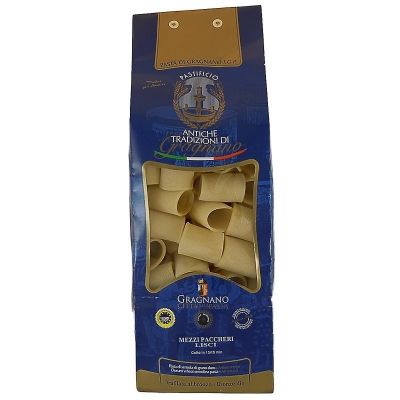 Makaron Mezzi Paccheri Lisci 500g - Antiche tradizioni di Gragnano