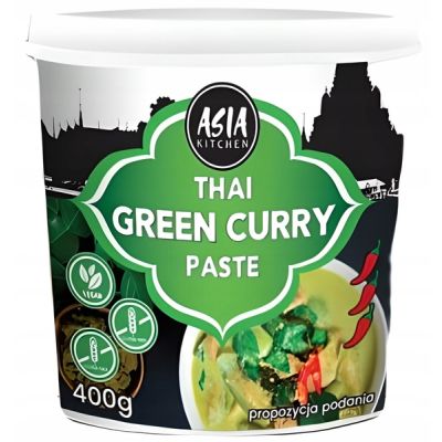 Pasta curry zielona 400g - Asia Kitchen