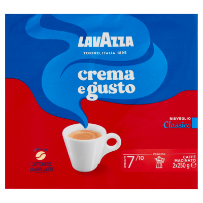 Kawa mielona Caffe' Crema e Gusto 2x250g - Lavazza