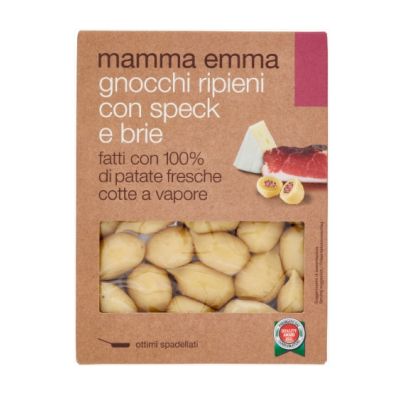 Gnocchi nadziewane szynką i serem brie 350g - Mamma Emma