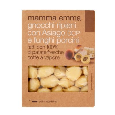 Gnocchi nadziewane serem Asiago i borowikami 350g - Mamma Emma