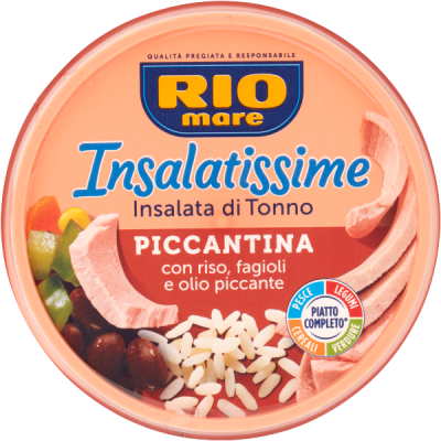 Insalatissime Insalata di Tonno Piccantina con riso 220g - Rio Mare