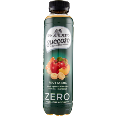 Sok wieloowocowy Succoso Zero Mix Di Frutta 400ml - San Benedetto