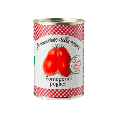 Pomidory Pugliesi in Latta 400g - Conserve della Nonna