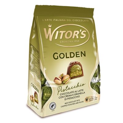 Witor's Praliny Pistacjowe Golden 200g Szlachetne Czekoladki