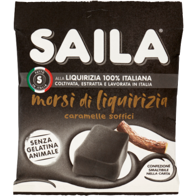 Lukrecja Morsi di Liquirizia 100g - Saila