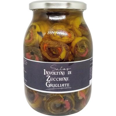 Glilowana cukinia Involtini di Zucchine Griglate 980g - Satos