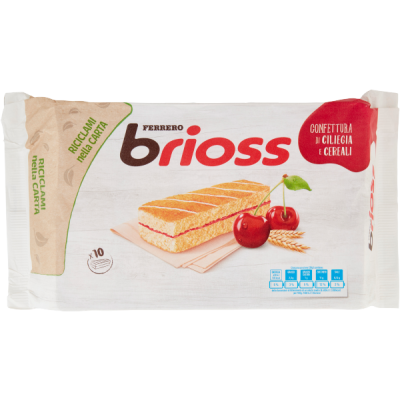 Ciastko wiśniowe Brioss Ciliegia (10x28g) 280g - Kinder