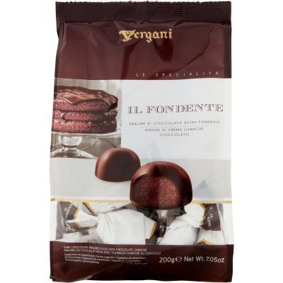 Vergani Praliny w Czekoladzie z Nadzieniem Ganache 180g