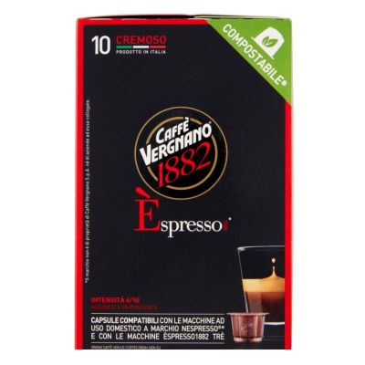 Kawa w kapsułkach Cremoso 10szt - Caffe Vergnano do Nespresso