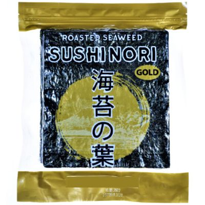 Wodorosty Nori Gold 100arkuszy/260g - Asia Kitchen