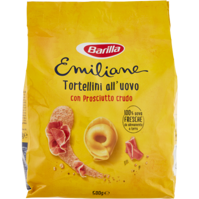 Emiliane Tortellini Prosciutto Crudo 500g - Barilla