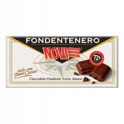 Czekolada Fondentenero 72% 100g - Novi