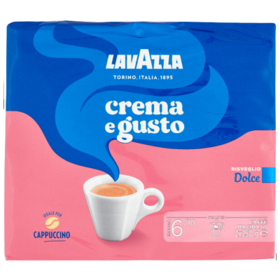 Kawa mielona Caffe' Crema e Gusto Dolce 2x 250g - Lavazza