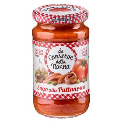 Sos Sugo Puttanesca 190g - Conserve della Nonna