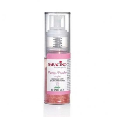 Różowy barwnik spożywczy w sprayu Pink spray powder 10g - Saracino