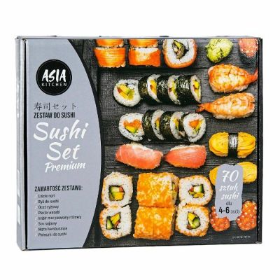 Zestaw do sushi Premium Silver 2kg - Asia Kitchen