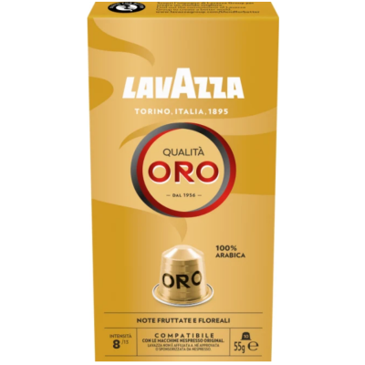 Kawa w kapsułkach  do Nespresso 10szt Qualita Oro 100% arabica - Lavazza