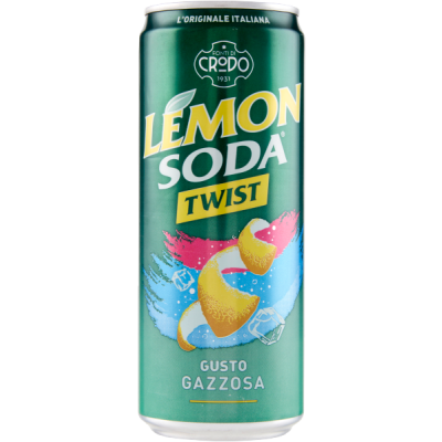 Napój gazowany bez cukru Twist 330ml - Lemon Soda