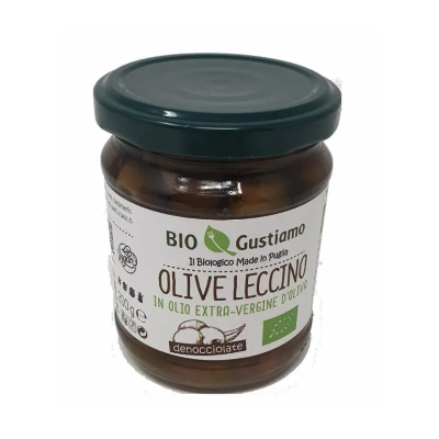 Oliwki Olive Leccino 190g - Bio Gustiamo