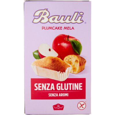 Babeczki Plumcake Mela Senza Glutine 132g - Bauli