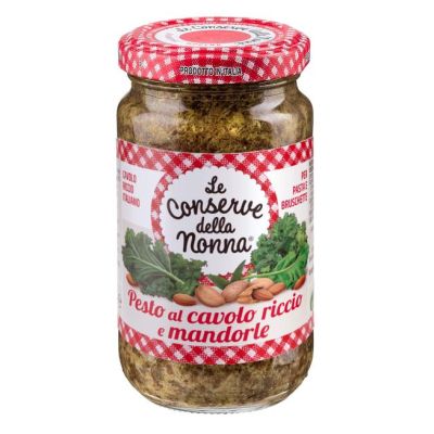 Pesto Cavolo Riccio e Mandorle 190g - Conserve della Nonna