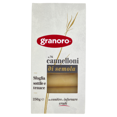 Makaron Cannelloni Semola n.76 250g - Granoro