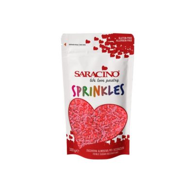 Posypka cukrowa do ciast Sprinkles Love&Pearls 100g - Saracino