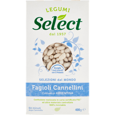 Fasola Fagioli Cannellini 400g - Legumi Select