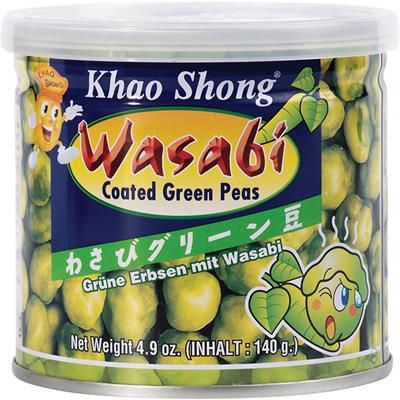 Groszek zielony z Wasabi 140g - Khao Shong