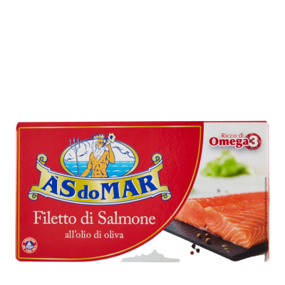 Łosoś w oliwie - Asdomar 150 g