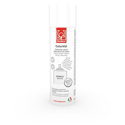 Barwnik spożywczy Colorvel Spray Vell.250ml Bianco Af - Modecor