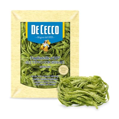 Tagliatelle ze szpinakiem Spinaci 250g - De Cecco